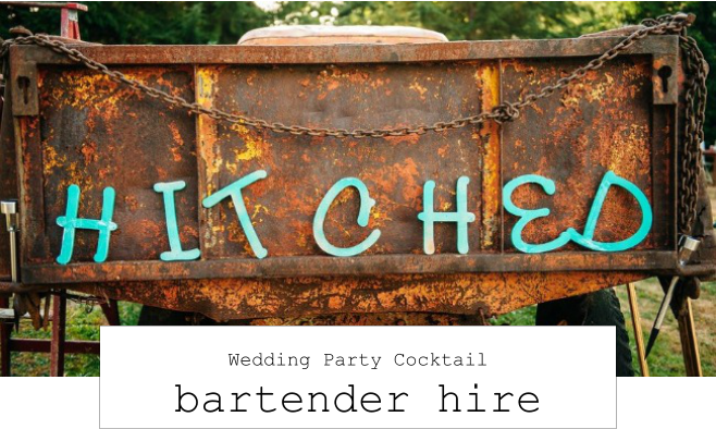 wedding party bartender hire